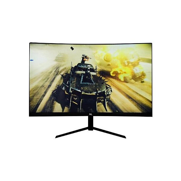 Monitor Curvo Gamer Mtek M24SFV165C 24 Full HD LED 165Hz - Imersão e Desempenho Ajustáveis