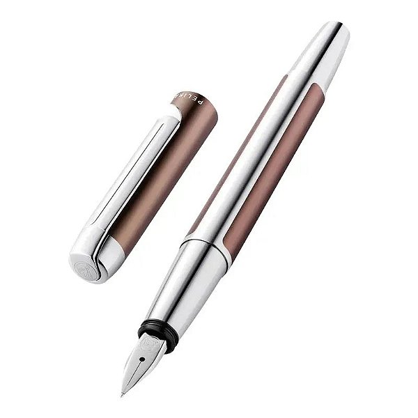 Caneta de Tinta Pelikan Pluma Pura P40 - Marrom