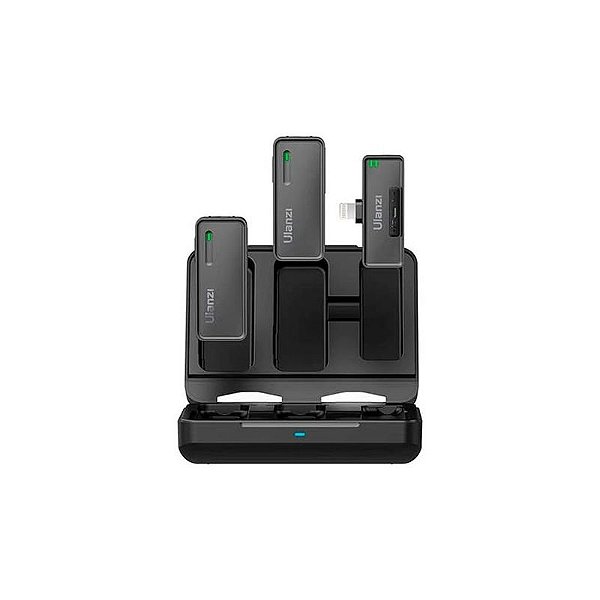 Microfone Profissional Ulanzi 3078 Uw-Mic 20P Lightning Duo