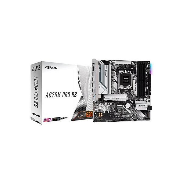 Placa Mãe Asrock A620M Pro RS - Soquete AM5 / DDR5