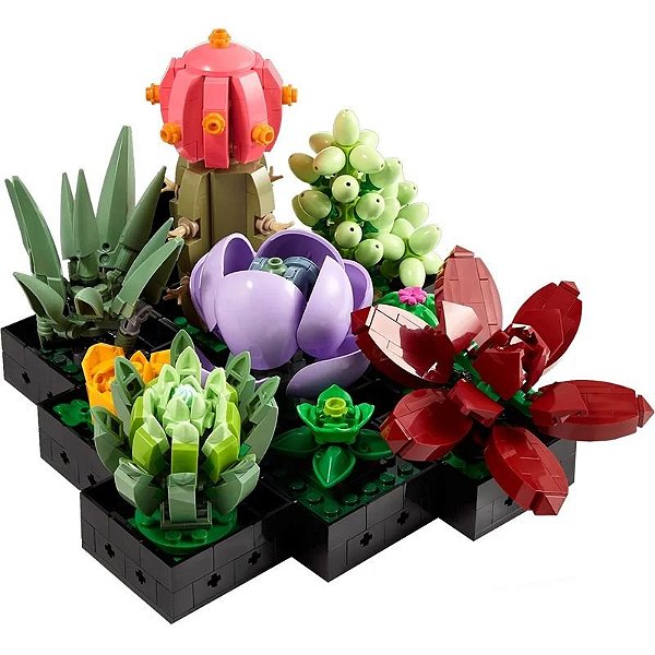 Suculentas Botânicas LEGO - 10309 (771 Peças)