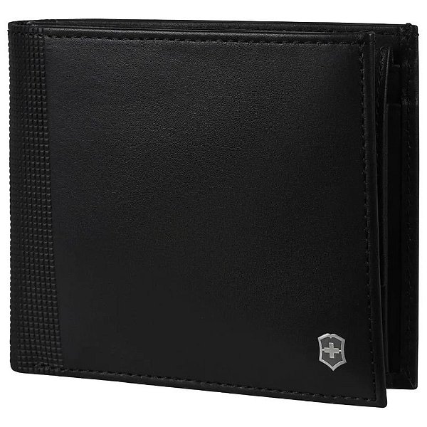 Carteira Masculina Victorinox 611571 Altius Alox Deluxe - Preta