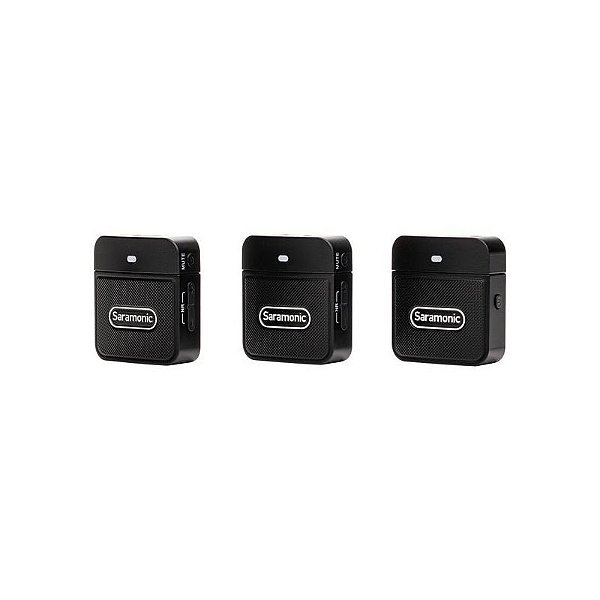 Kit De Microfone Wireless Saramonic Blink100 B2 (2 Transmissores + 1 Receptor)