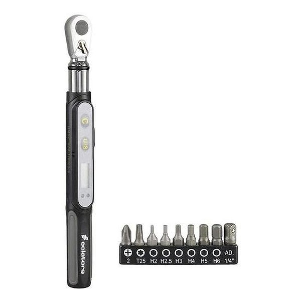 Chave de Torque Eclatorq 3/8" para Bicicleta - 85NM DPS3 Profissional