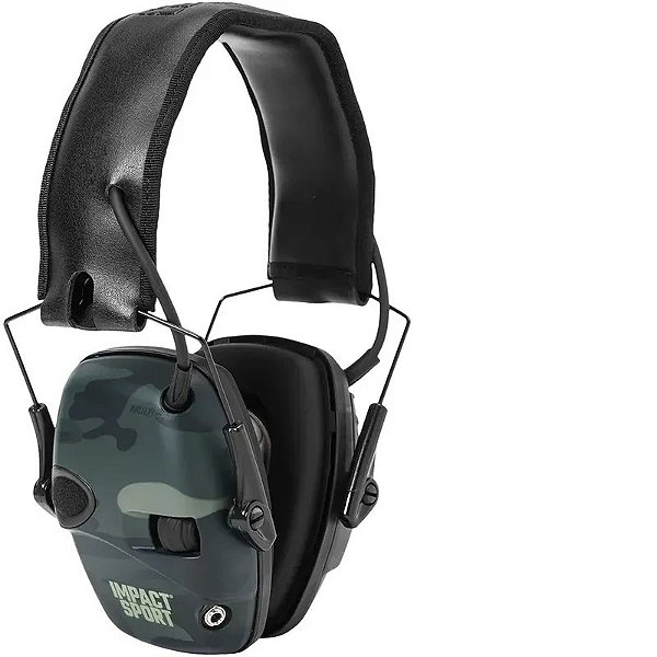 Protetor Auricular Eletrônico Howard Leight Impact Sport - Multicam Black