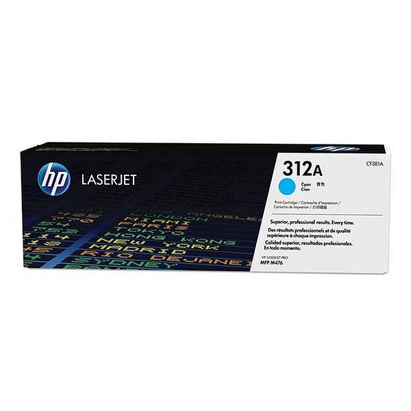 Toner Hp 312A Cyan Cf381A