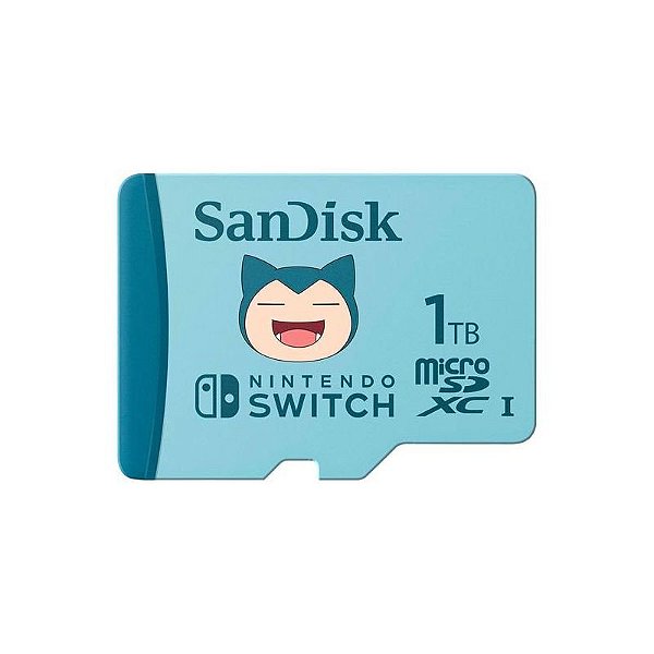 Cartão de Memória Micro SD Sandisk 1TB para Nintendo Switch - Velocidade de 100MB/s