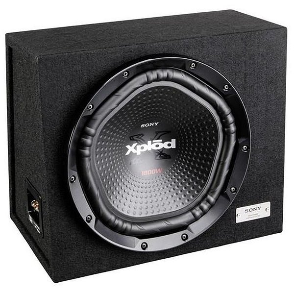 Subwoofer Sony Xs-Nw1202 Para Carro 1800W - Potência E Qualidade De Som Superior