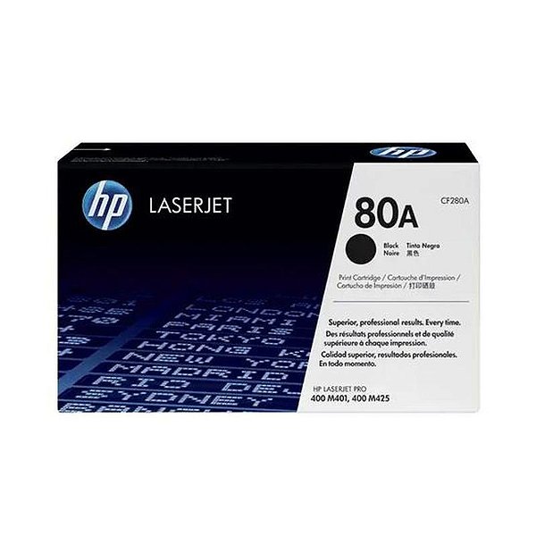Toner Hp Cf280A 80A Preta M203