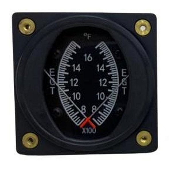 Termômetro de EGT Cfi Dual 700-1700F 2-1/4 DE2-17F para Medição de Temperatura