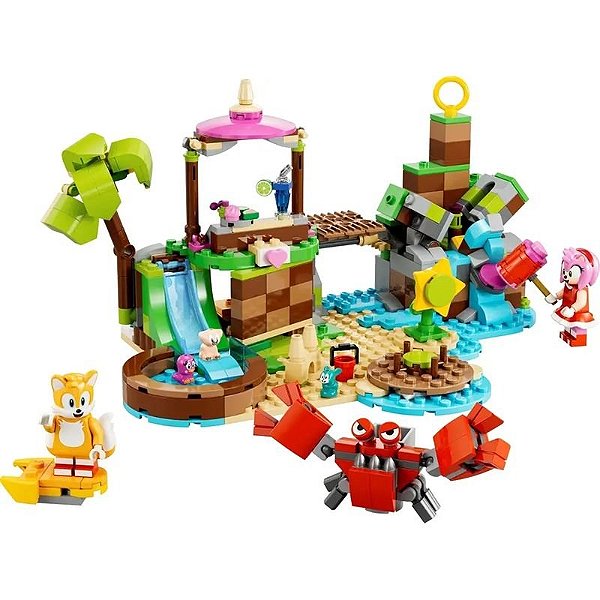 Ilha de Resgate dos Animais da Amy em Lego Sonic The Hedgehog - 76992