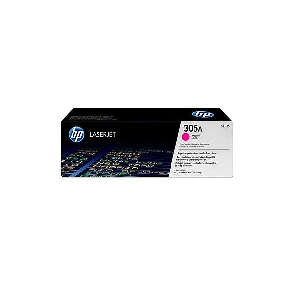 Toner Hp 305A Magenta - Cartucho De Toner Original Hp 305A Cor Magenta