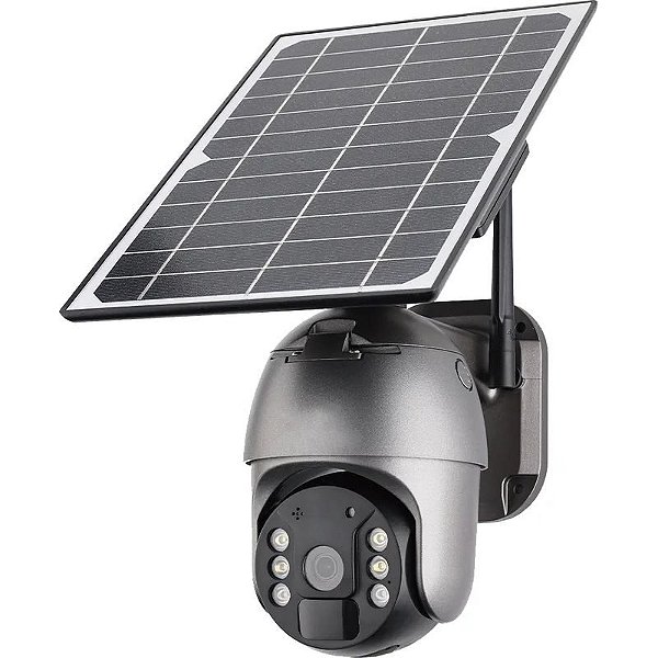 Câmera de Segurança PTZ Solar 4G KF50-0009A - Vigilância Inteligente e Autônoma para Brasil