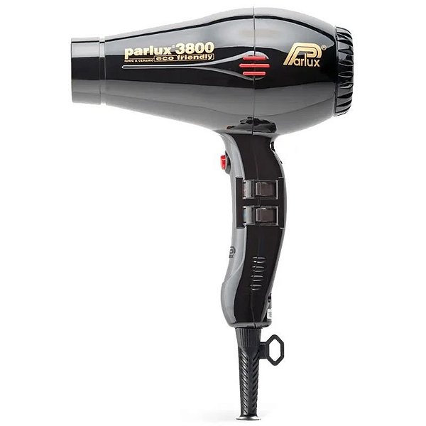 Secador Profissional Parlux 3800 Preto 110V com Garantia no Brasil