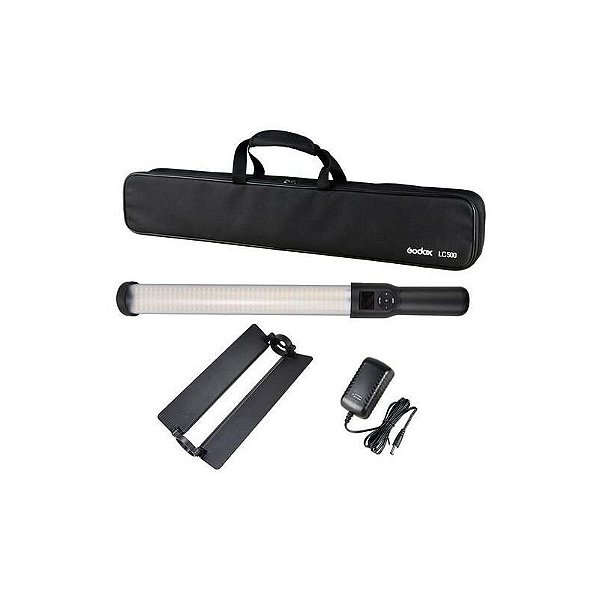 Bastão De Luz LED Bi-Color Godox LC-500 com Bateria Interna