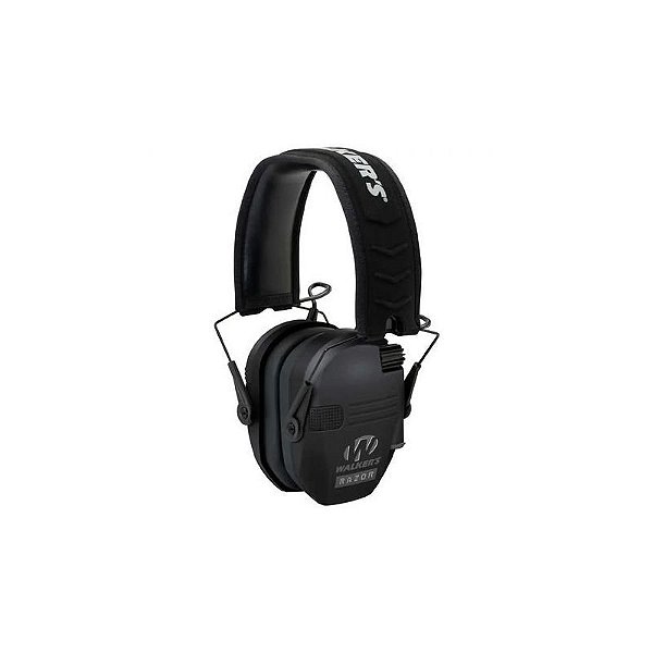 Protetor Auricular Walker 770523 Preto para Segurança Auditiva