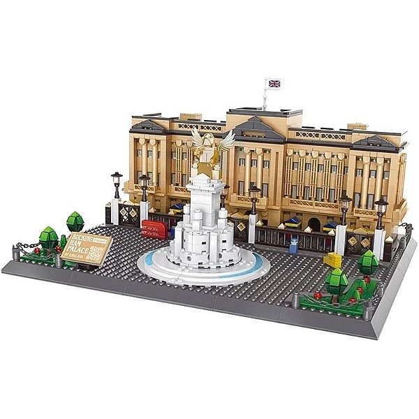 Blocos de Construção Arquitetura Palácio de Buckingham Wange - 6224 (1695 Peças)