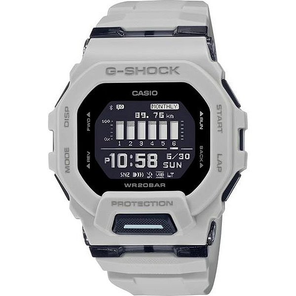 Relógio Inteligente Casio G-Shock Gbd-200Uu-9Dr Masculino - Bege E Preto