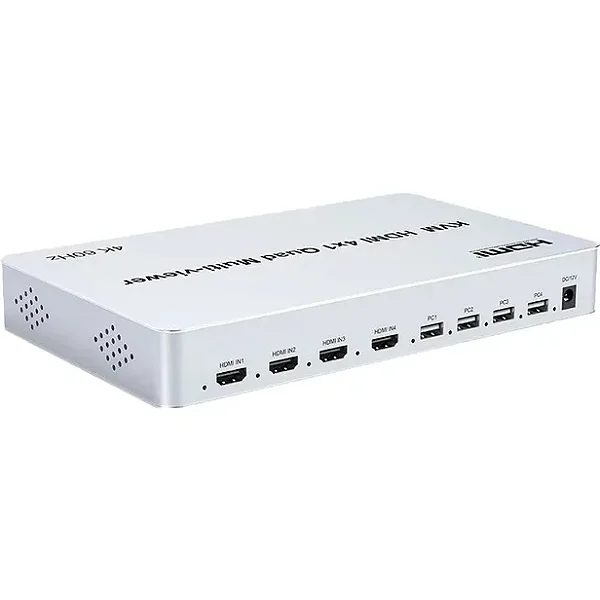 Interruptor HDMI 4K 4 Portas - SFX Quad Multi Viewer HD 60Hz