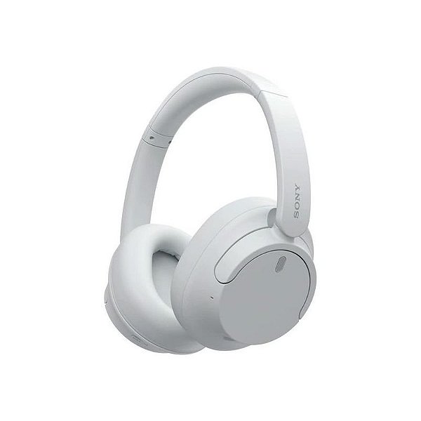 Fone de Ouvido Bluetooth Sony WH-CH720N - Branco. Cancelamento de Ruído Ativo. Autonomia de até 35 h