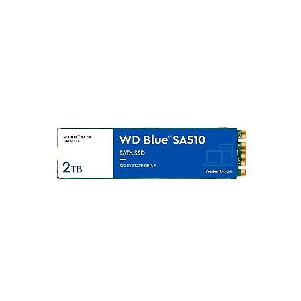 SSD M.2 Western Digital Blue SA510 2TB Gen 4 - Performance e Confiabilidade para Seu PC