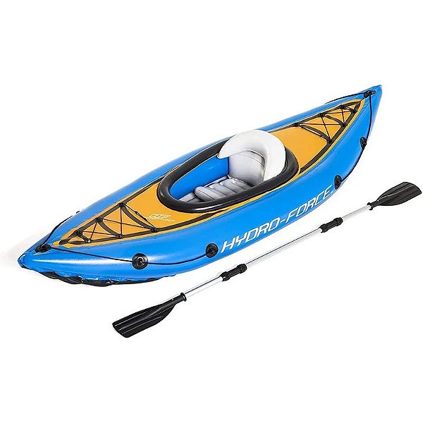 Caiaque Inflável Hydro-Force Cove Champion Bestway 65115 - Conforto para Aventura Aquática