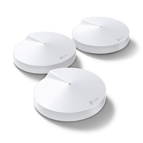 Roteador Mesh TP-Link Deco M5 Dual-Band 867/400Mbps - 3 Unidades - Branco