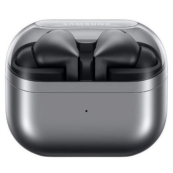 Fones de Ouvido Bluetooth Samsung Galaxy Buds 3 Pro - Prata, Microfone e IP57