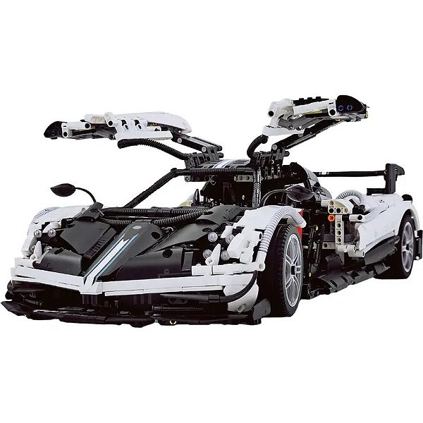 Modelo Pagani Huayra Bc 1/8 - Kit De Montagem Rastar 97910 Com 2896 Peças