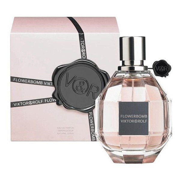Perfume Viktor & Rolf Flowerbomb 100ml Eau de Parfum - Elegância Floral Intensificada