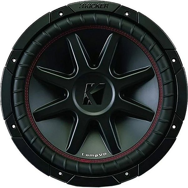 Subwoofer Kicker 12 43CVR124 - Potência de 400W para Som Automotivo