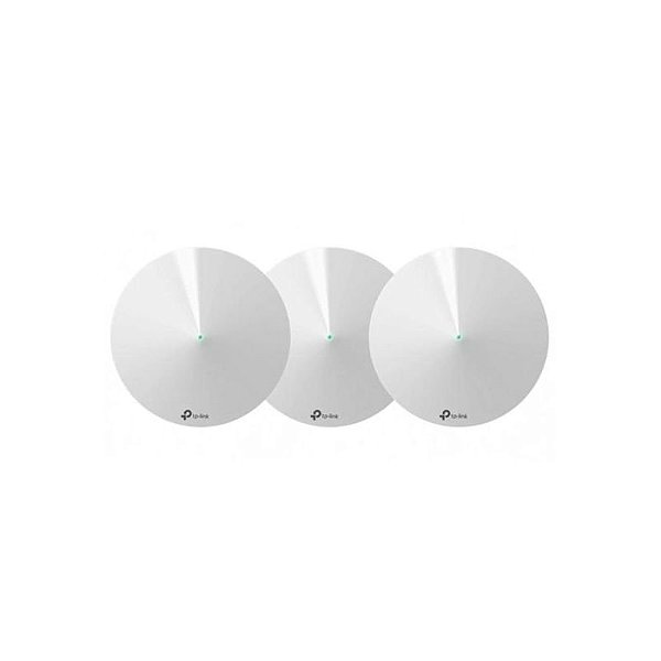 Sistema de Wifi TP-Link Deco M5 AC1300 - Pacote com 3 Unidades - Cor Branca