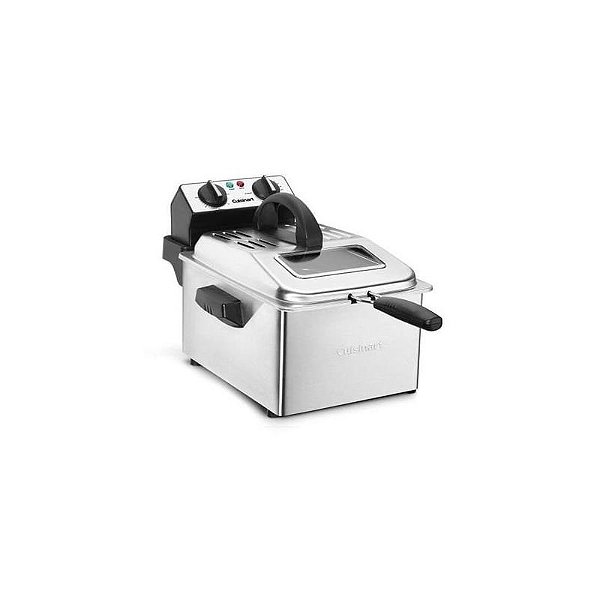 Fritadeira Elétrica Cuisinart Inox 3.8L 1800W 110V - Modelo CDF-200P1
