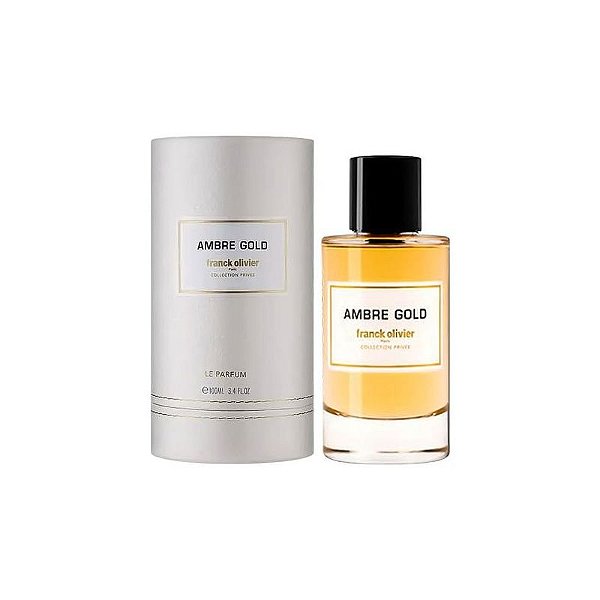 Perfume Franck Olivier Ambre Gold - Eau de Parfum 100ML para Elegância e Sofisticação