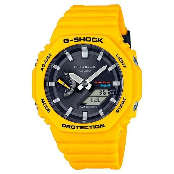 Relógio Casio G-Shock GA-B2100C-9ADR Masculino - Amarelo Vibrante