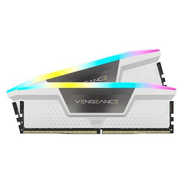Memória RAM Corsair Vengeance RGB 32GB (2x16GB) DDR5 6000MHz - Alta Performance e Estilo