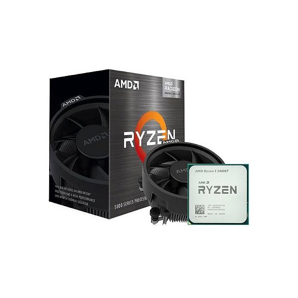 Processador Amd Ryzen 5 5600Gt - Soquete Am4 / 4.6Ghz / 19Mb