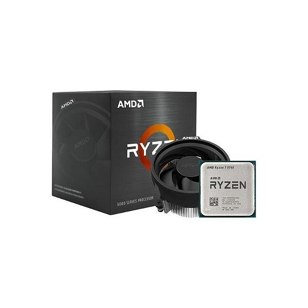 Processador de Alta Performance AMD Ryzen 7 5700 Socket AM4 4.6GHz 20MB