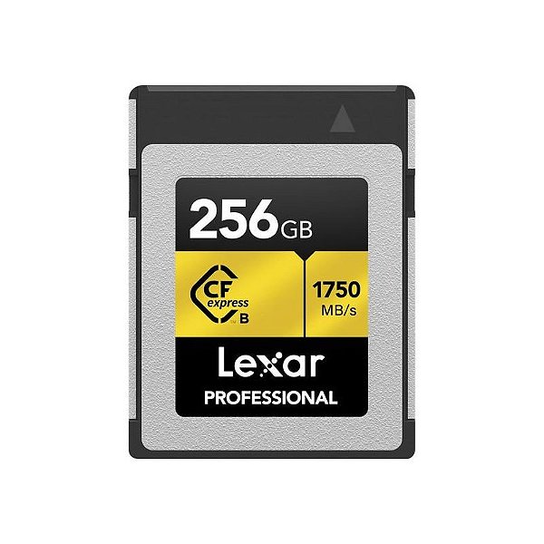 Cartão De Memória Profissional Lexar Gold Series 256Gb Cfexpress B 1750-1000 Mb/S