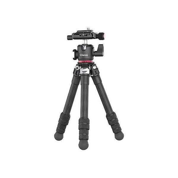 Tripé de Fibra de Carbono Ulanzi MT-20 - Suporte Profissional para Fotografia e Vídeo