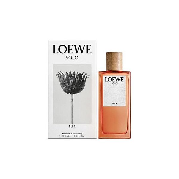 Perfume Loewe Solo Ella Eau De Toilette 100Ml - Fragrância Sofisticada E Delicada.