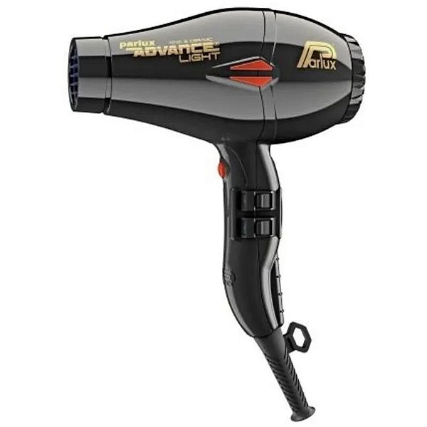 Secador de Cabelo Parlux Advance Light 2200W Preto 220V - Autorizado Brasil