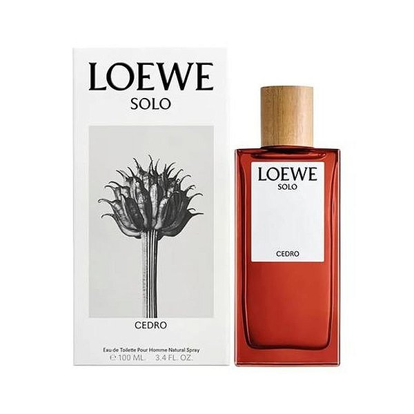 Perfume Loewe Solo Cedro Eau de Toilette 100ML - Elegância e Sofisticação Atemporal