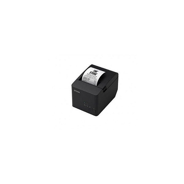 Impressora Térmica Epson TM-T20III - Conexões USB/Serial, Bivolt, Ideal para Comércio