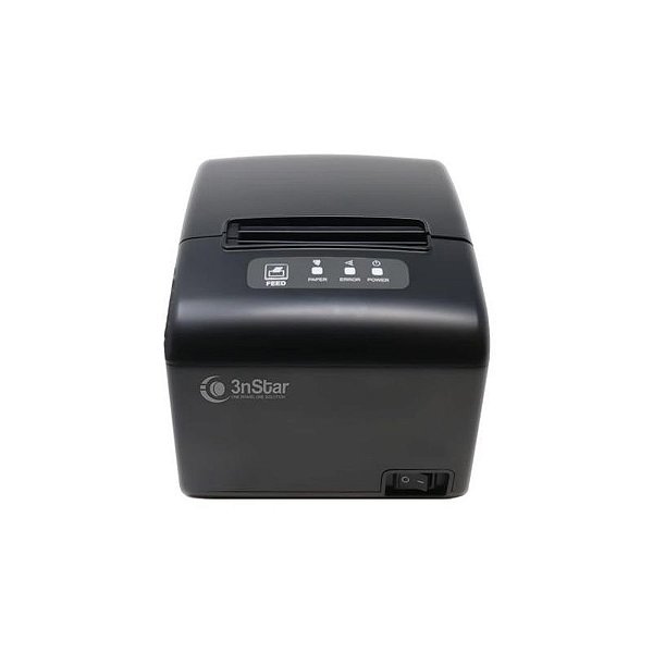 Impressora Térmica 3NSTAR RPI006 - Preto, Conectividade Avançada e Impressão Rápida