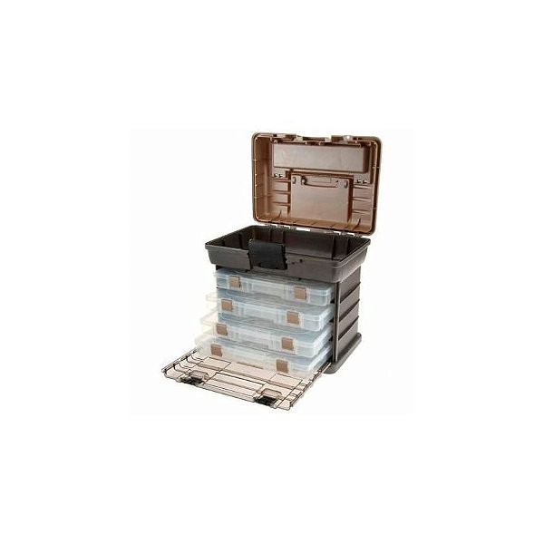 Caixa de Pesca Plana Guide Series 7592-01 Marrom/Bege