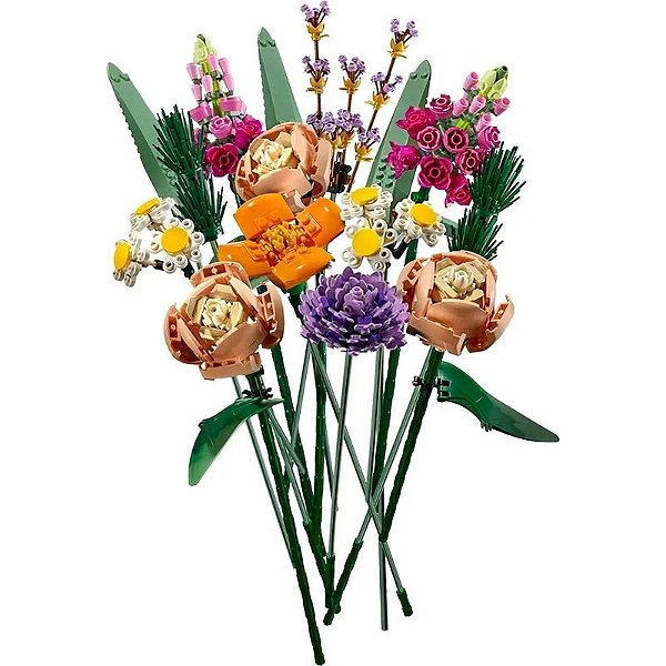 Buquê de Flores Botânicas Lego - 10280 (756 Peças)