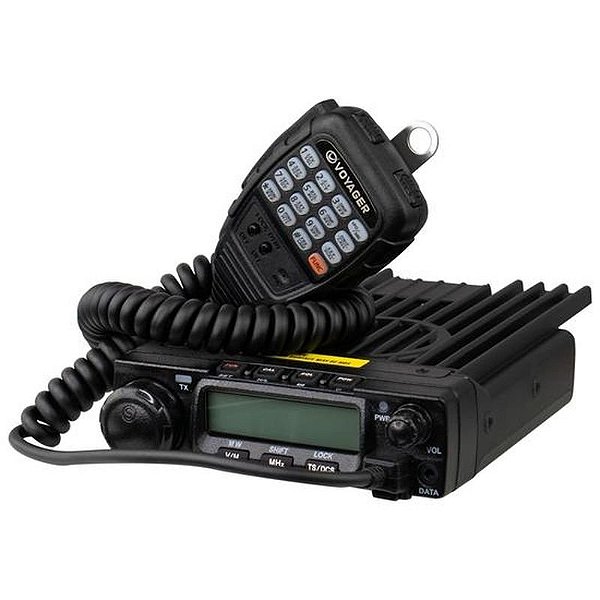 Radio Amador Voyager VR-B1802V - Transmissor VHF/UHF 200 Canais - Preto