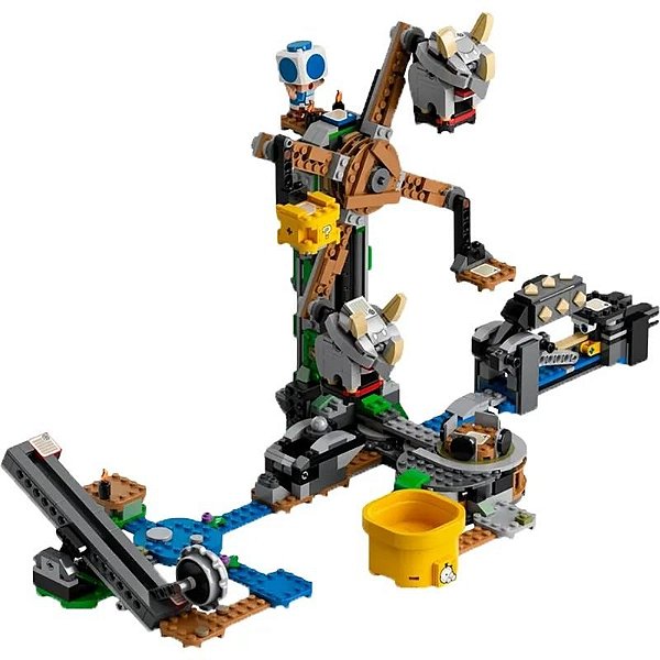 Conjunto de Construção Lego Super Mario - Exclusivo Queda de Reznor - 71390
