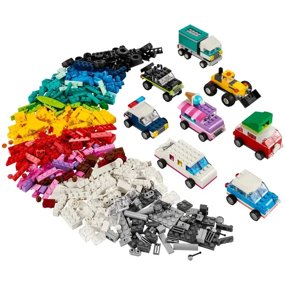 Conjunto de Veículos Criativos LEGO Clássico - 11036 900 Peças